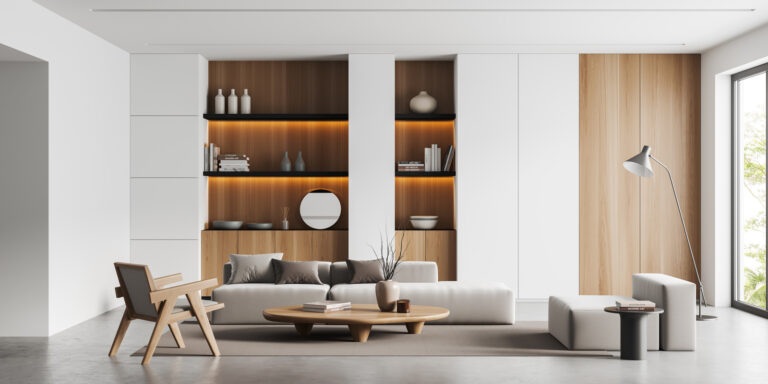 Meble na wymiar do salonu – zalety rozwiązania